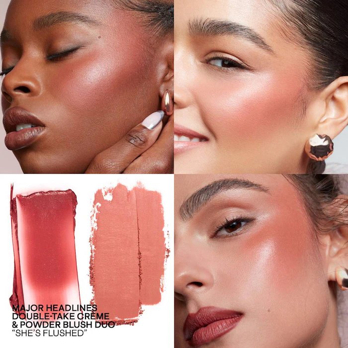 PATRICK TA Major Headlines Double-Take Crème & Powder Blush Duo (she's flushed)