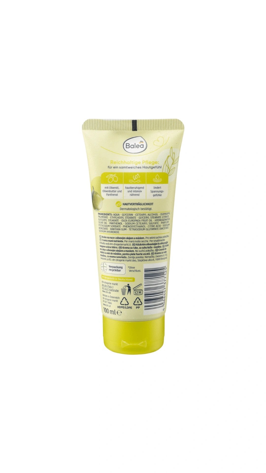 Balea Hand Cream Olive 100 ml