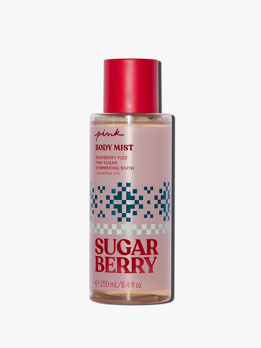 PINK I WANT COZY Sugar Berry Body Mist "US version"