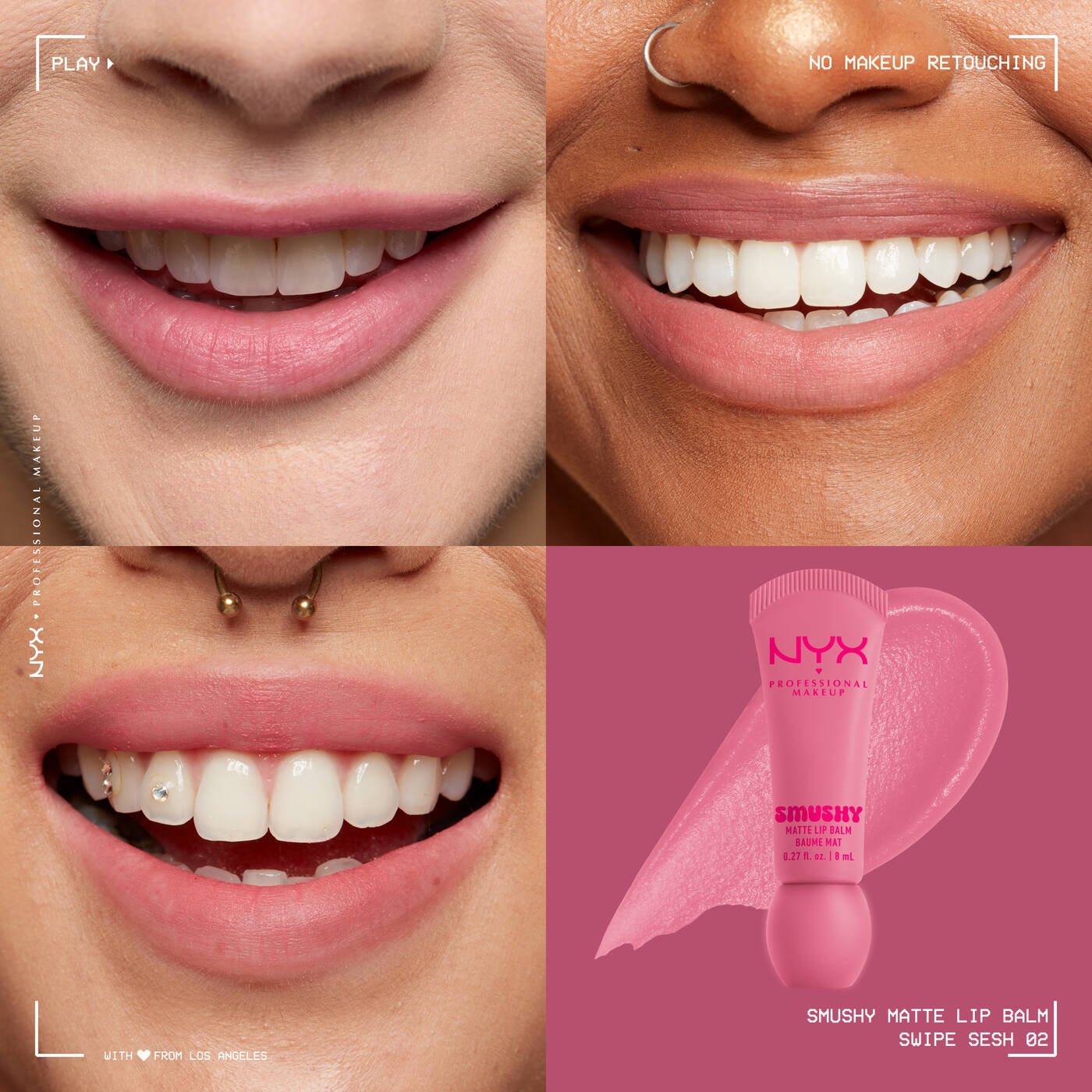 Nyx SMUSHY MATTE LIP BALM