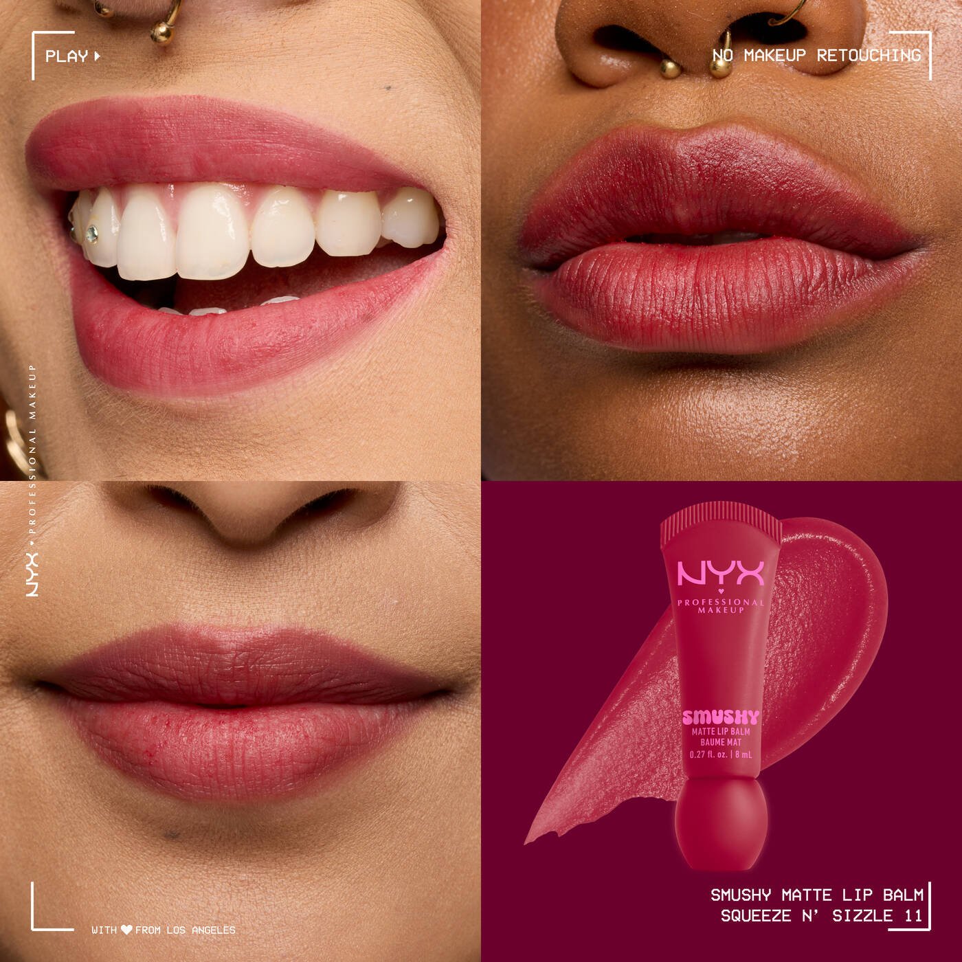 Nyx SMUSHY MATTE LIP BALM