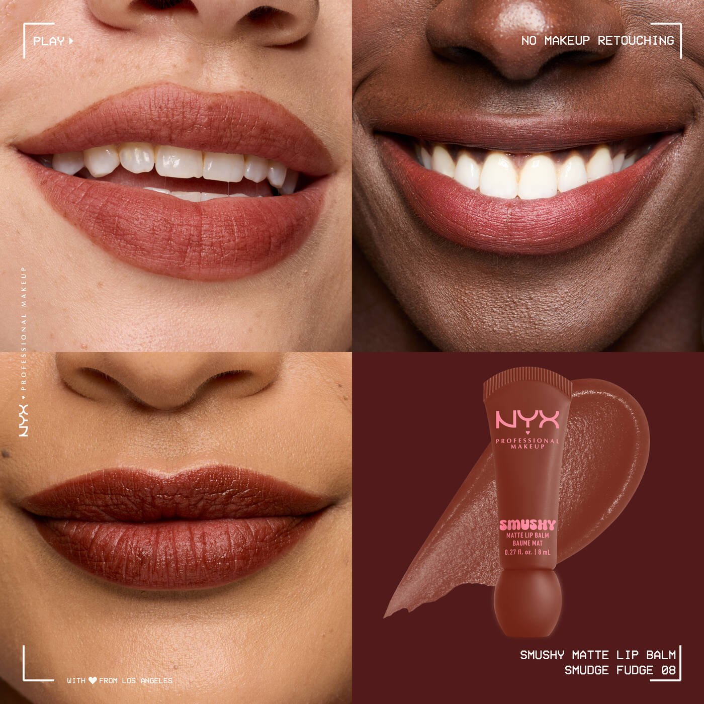 Nyx SMUSHY MATTE LIP BALM
