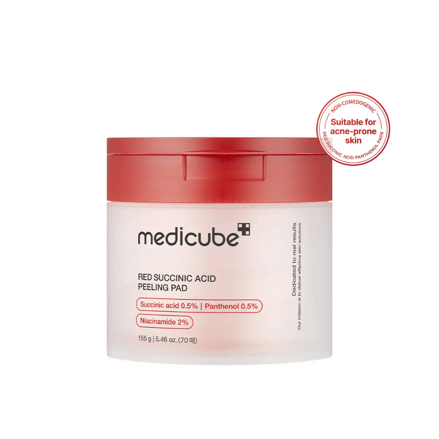 MEDICUBE Red Succinic Acid Peeling Pad 70 pads