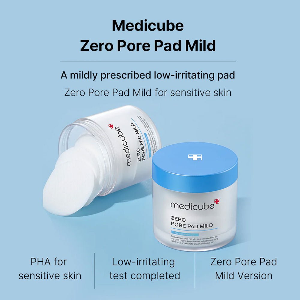 MEDICUBE Zero Pore Pads Mild For Sensitive Skin (70pcs)