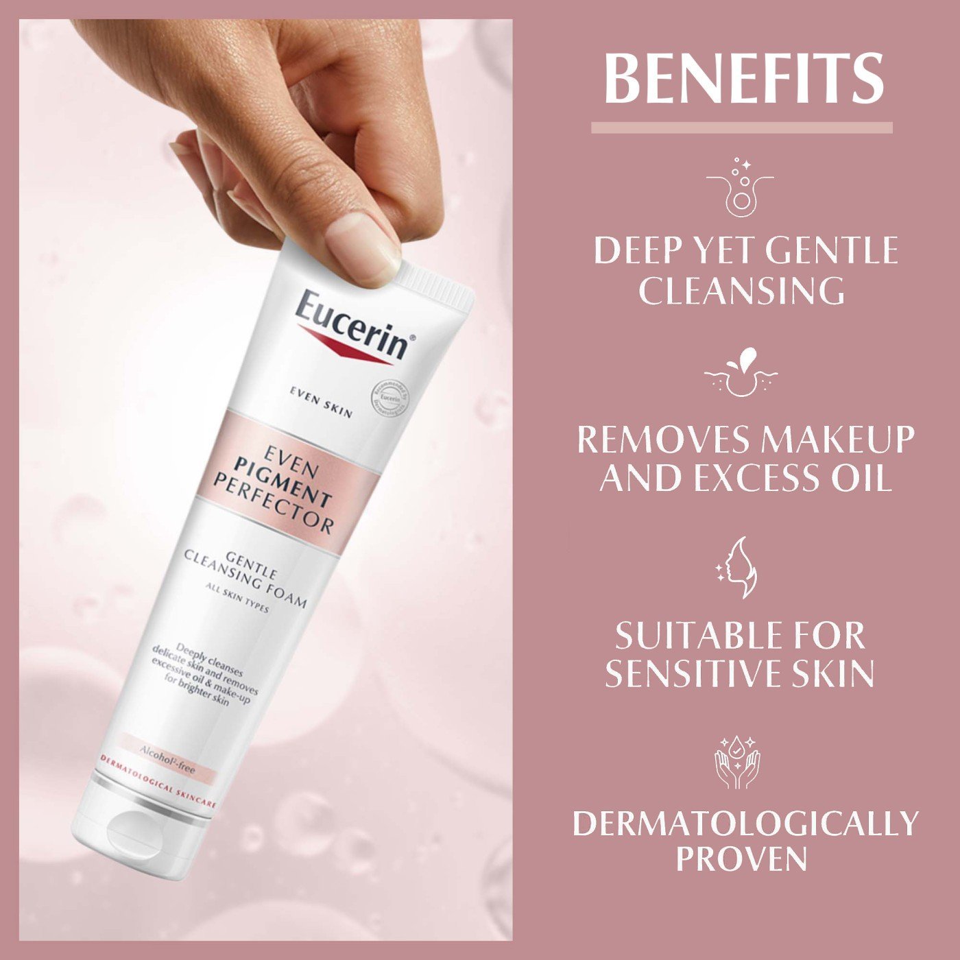 Eucerin Even Pigment Perfector Facial Cleansing Foam 160ml