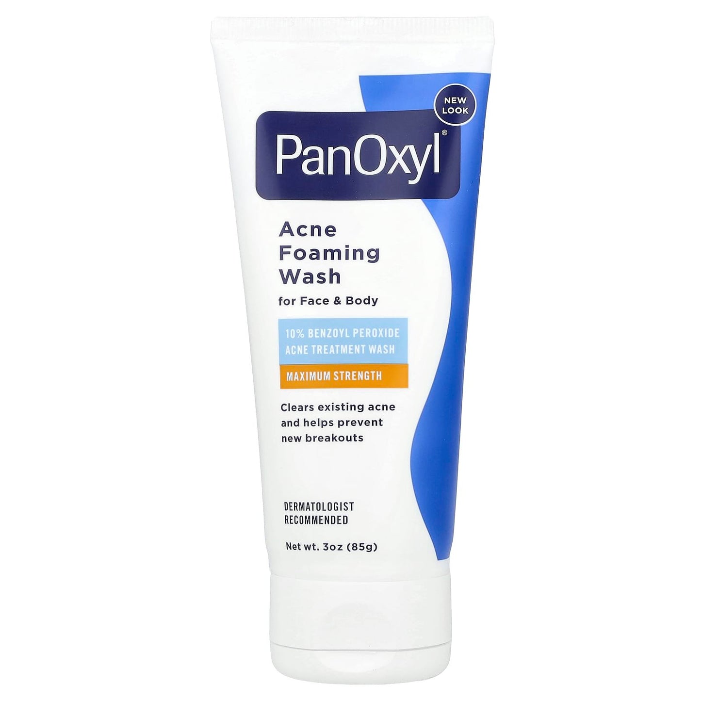 Panoxyl Acne Foaming Wash with 10% Benzoyl Peroxide 85g