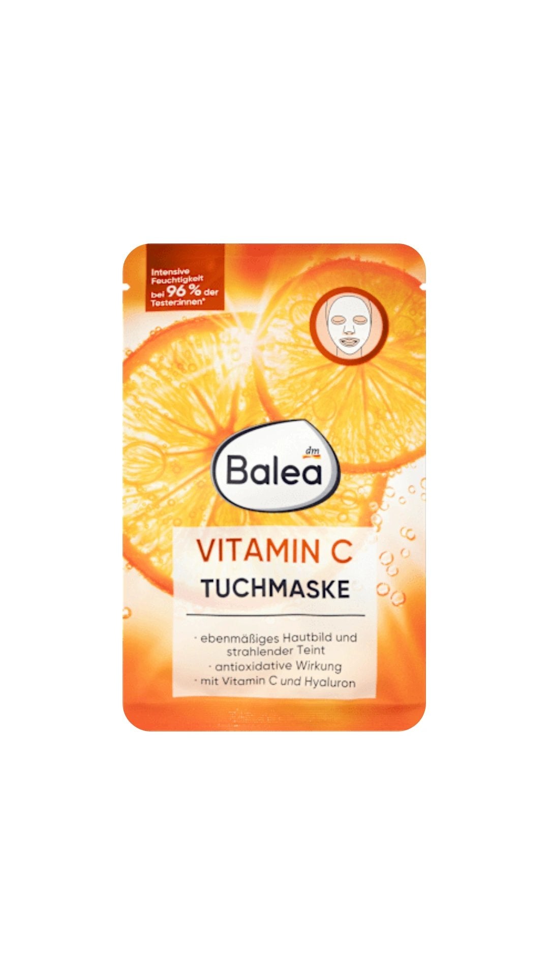 Balea Vitamin C sheet mask, 1 piece