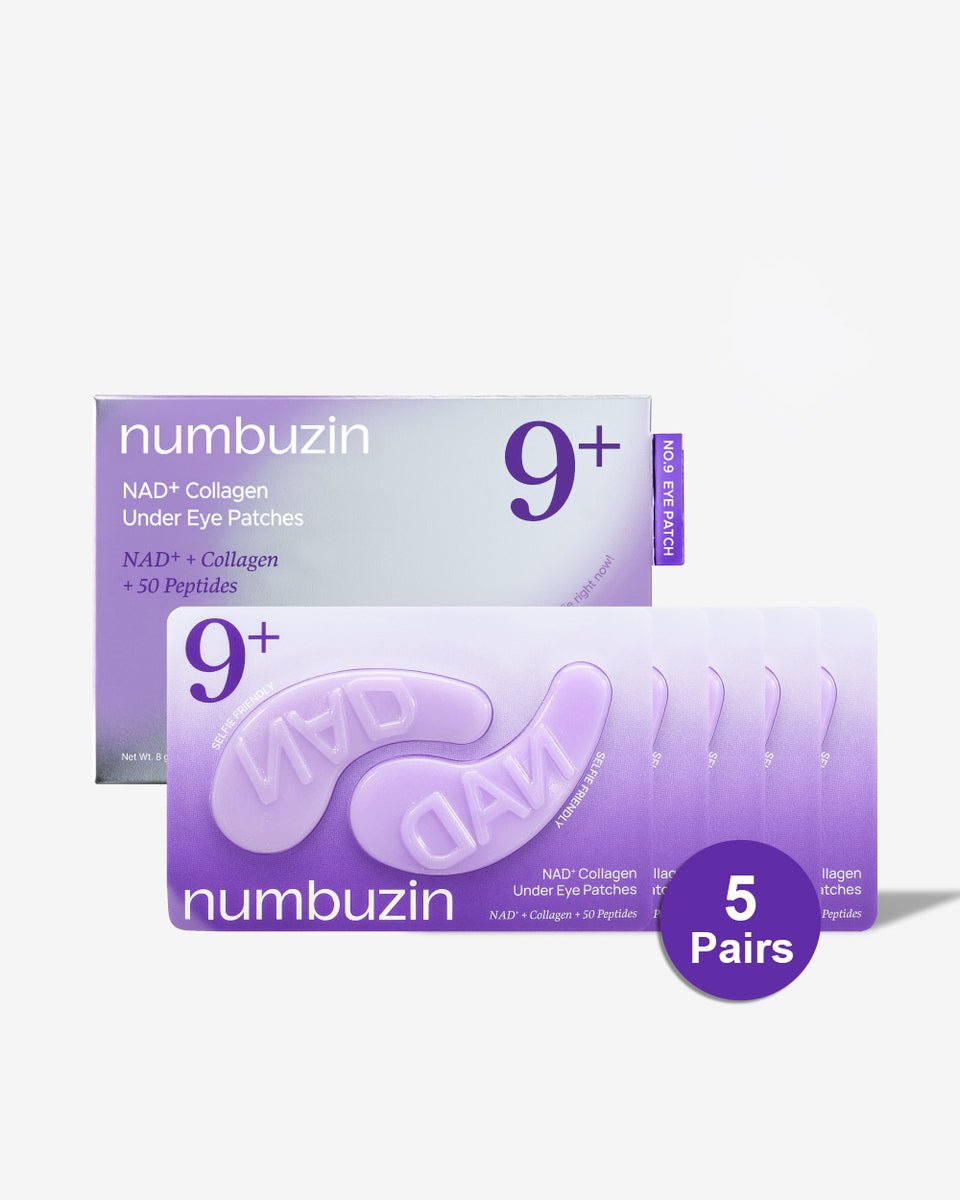 numbuzin - No.9 NAD+ Collagen Under Eye Patches (5pairs)