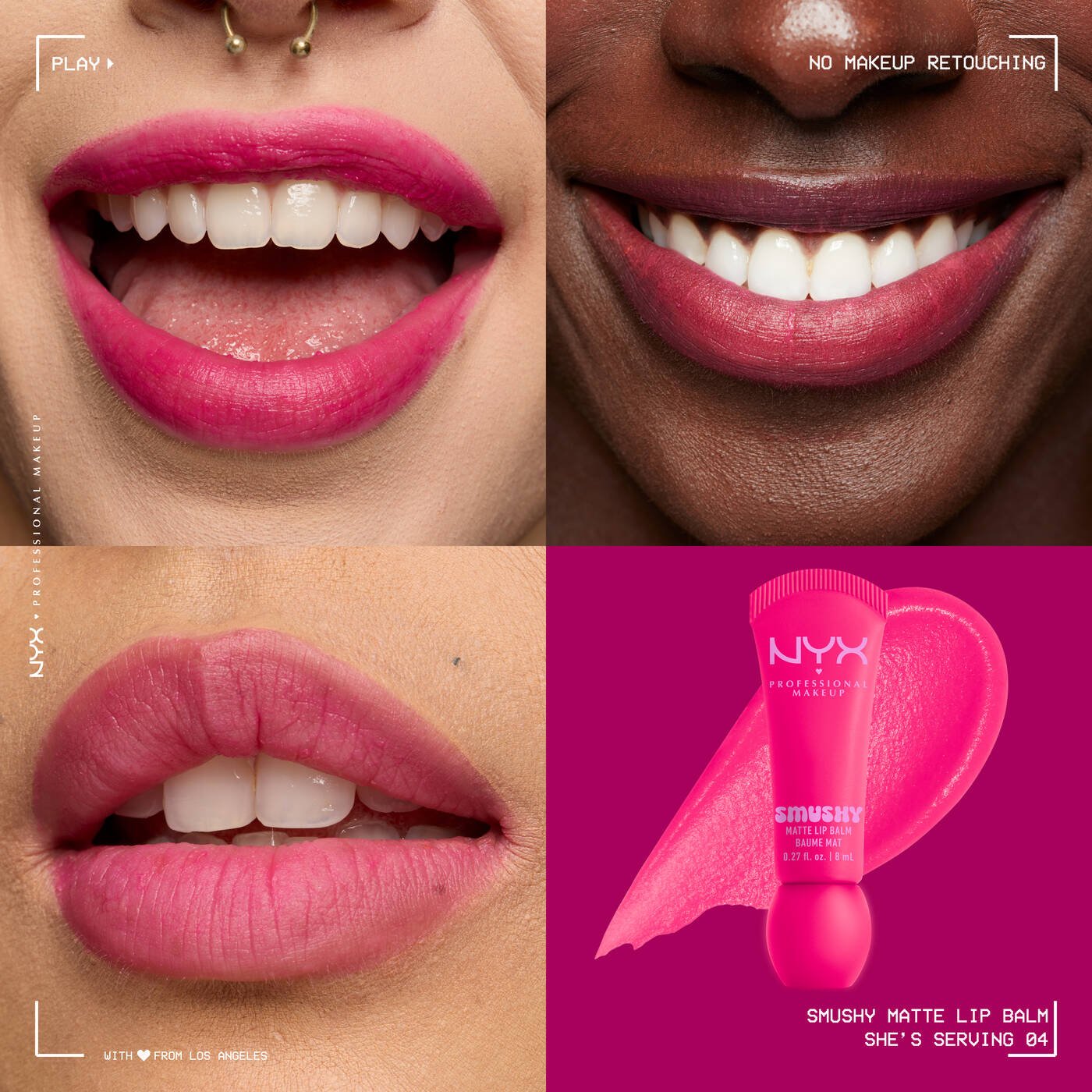 Nyx SMUSHY MATTE LIP BALM