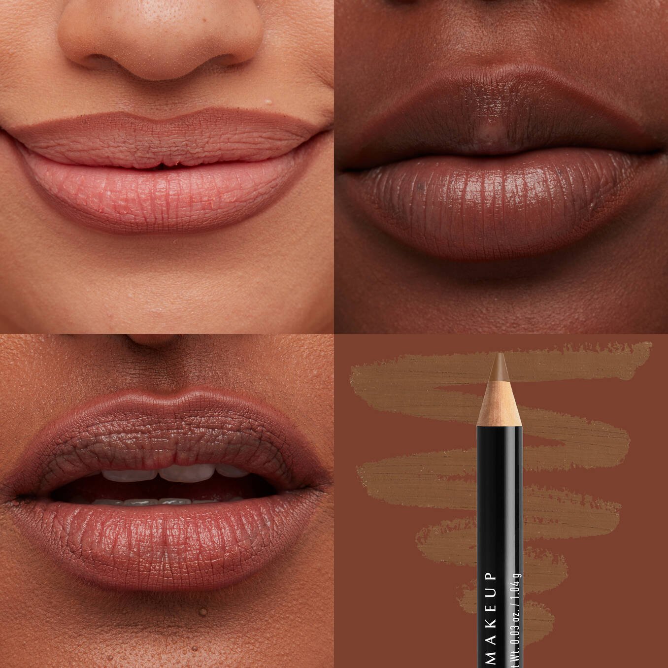 Nyx Slim Lip Pencil Creamy Long-Lasting Lip Liner (brown)
