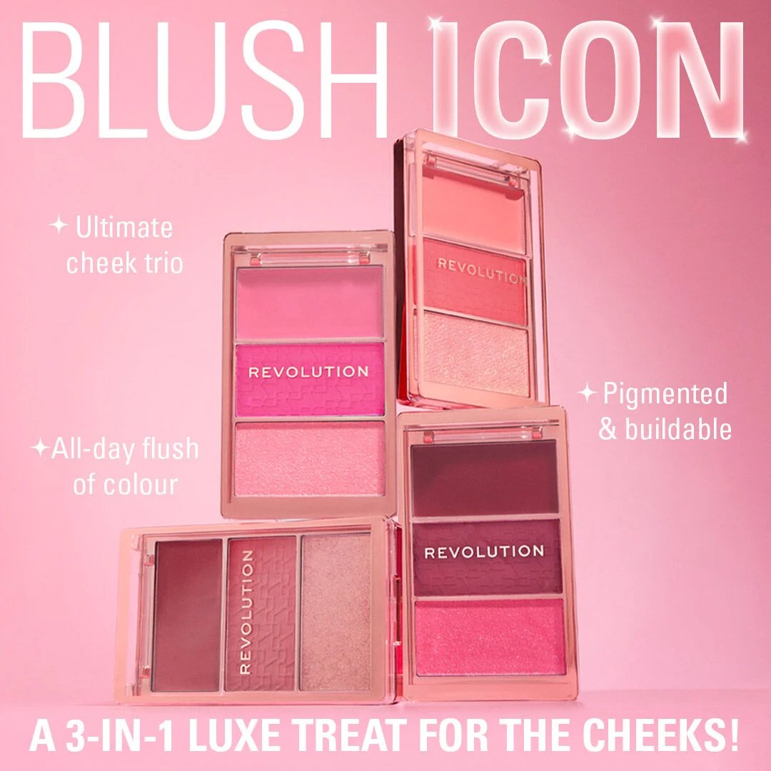 Revolution Blush Icon Palette
Hot Pink Flag