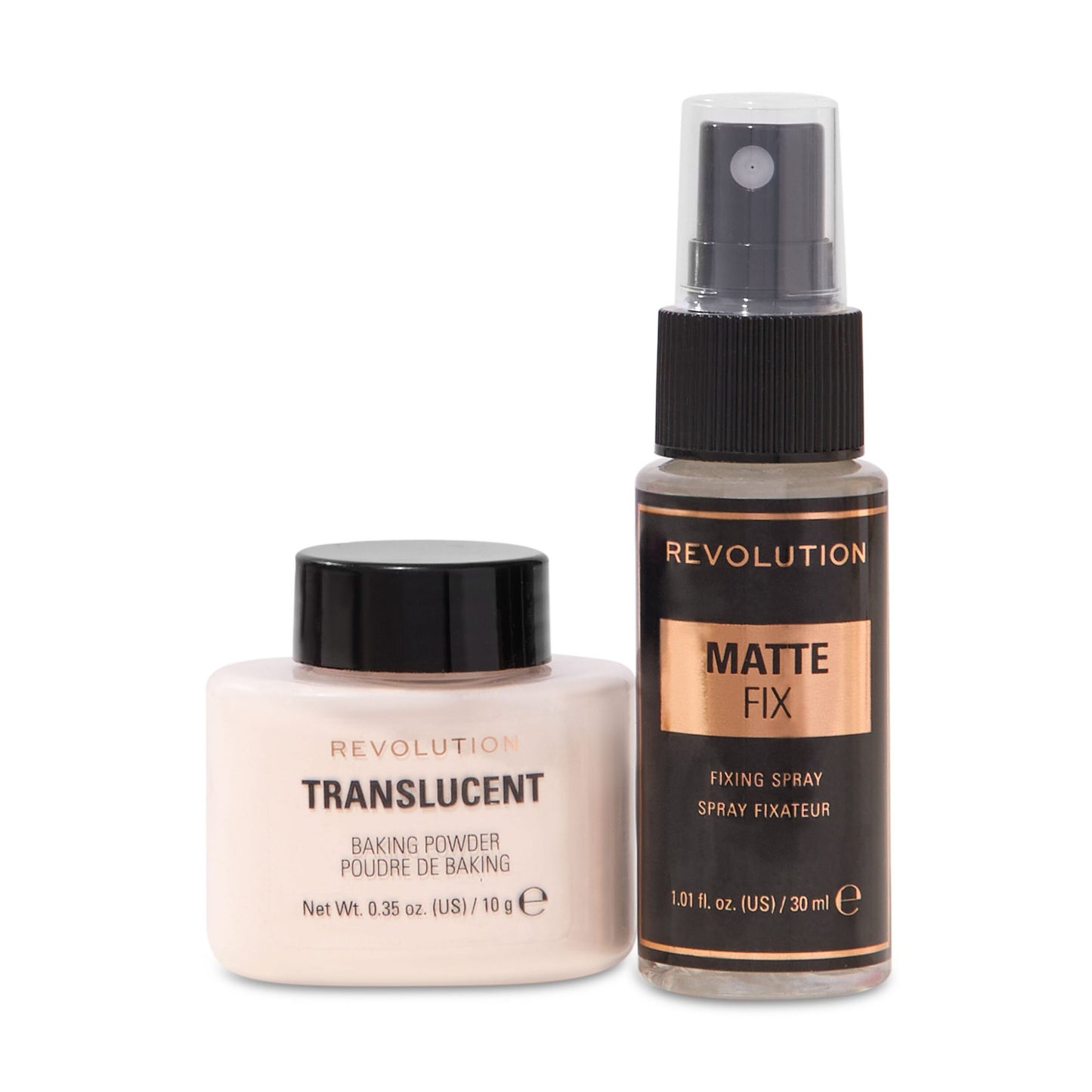 Revolution Mini Matte Heroes Makeup Setting Duo