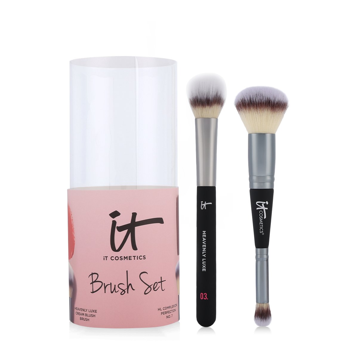 It Cosmetics-Heavenly Luxe Makeup Brush Set - 2 pcs