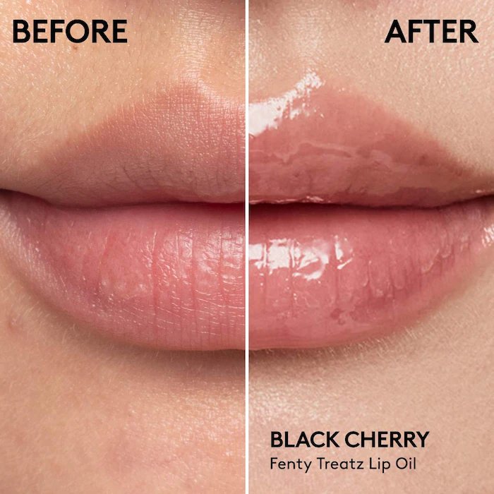 Fenty Beauty by Rihanna
Fenty Treatz Hydrating + Strengthening Lip Oil