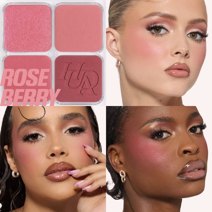 HUDA BEAUTY Blush Filter Blurring Blushlighters Palette
