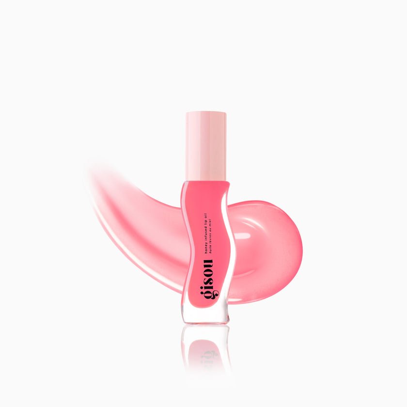 Gisou Honey Infused Lip Oil Raspberry Swirl