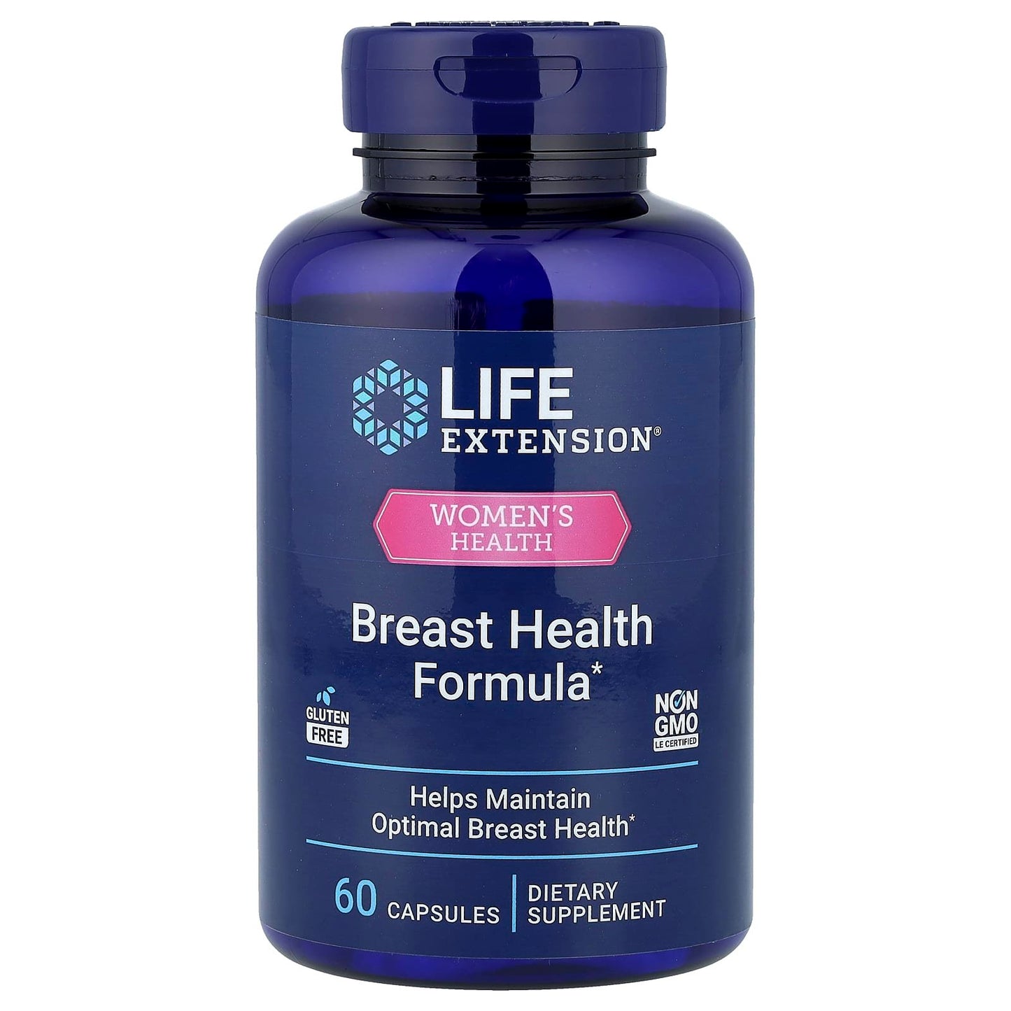 Life ExtensionWomen's Health, Breast Health Formula, 60 Capsules