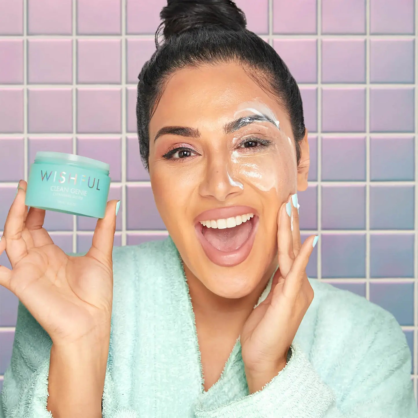 HUDA BEAUTY WISHFUL CLEAN GENIE CLEANSING BUTTER
