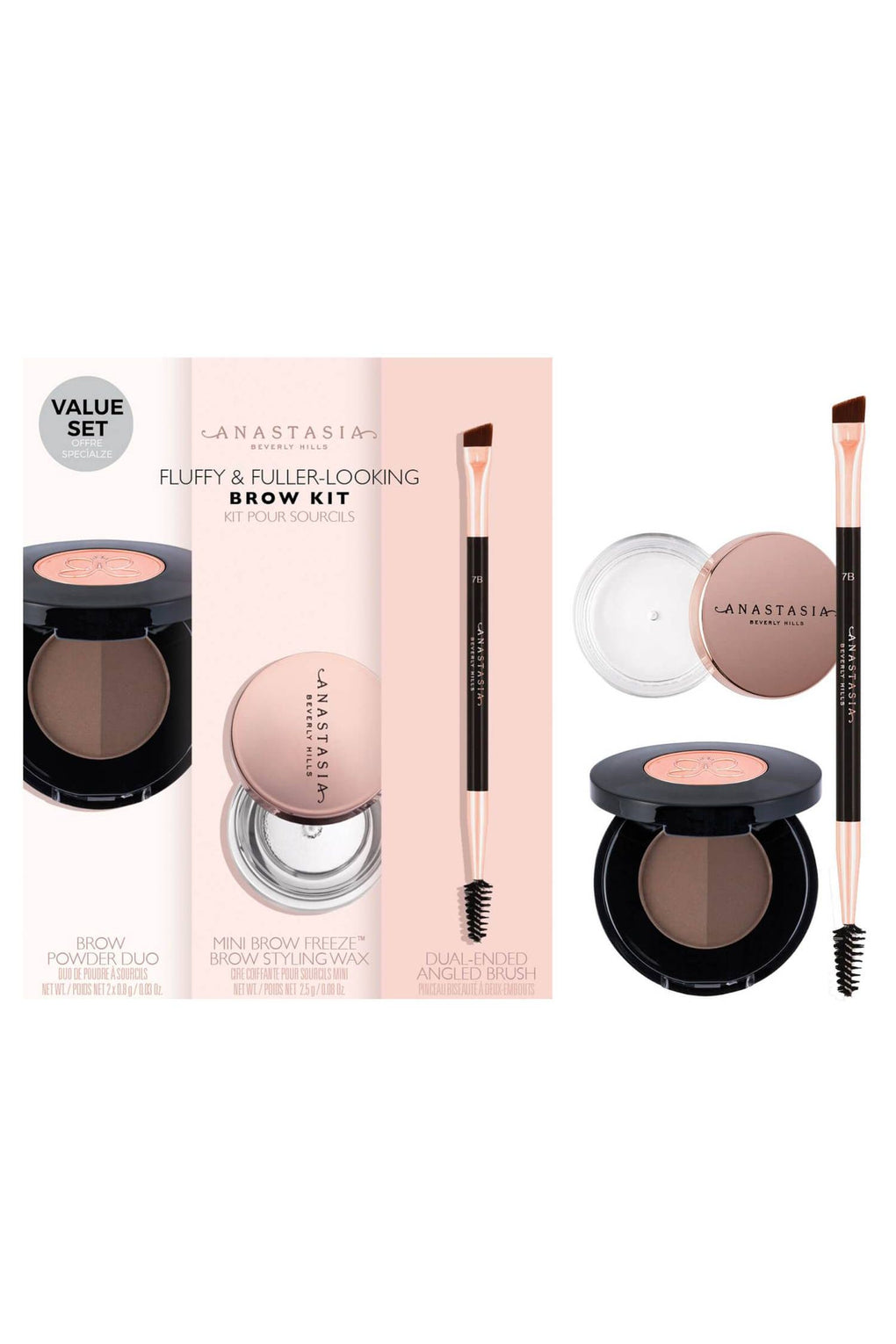 ANASTASIA BEVERLY HILLS Fluffy & Fuller-Looking Brow Kit