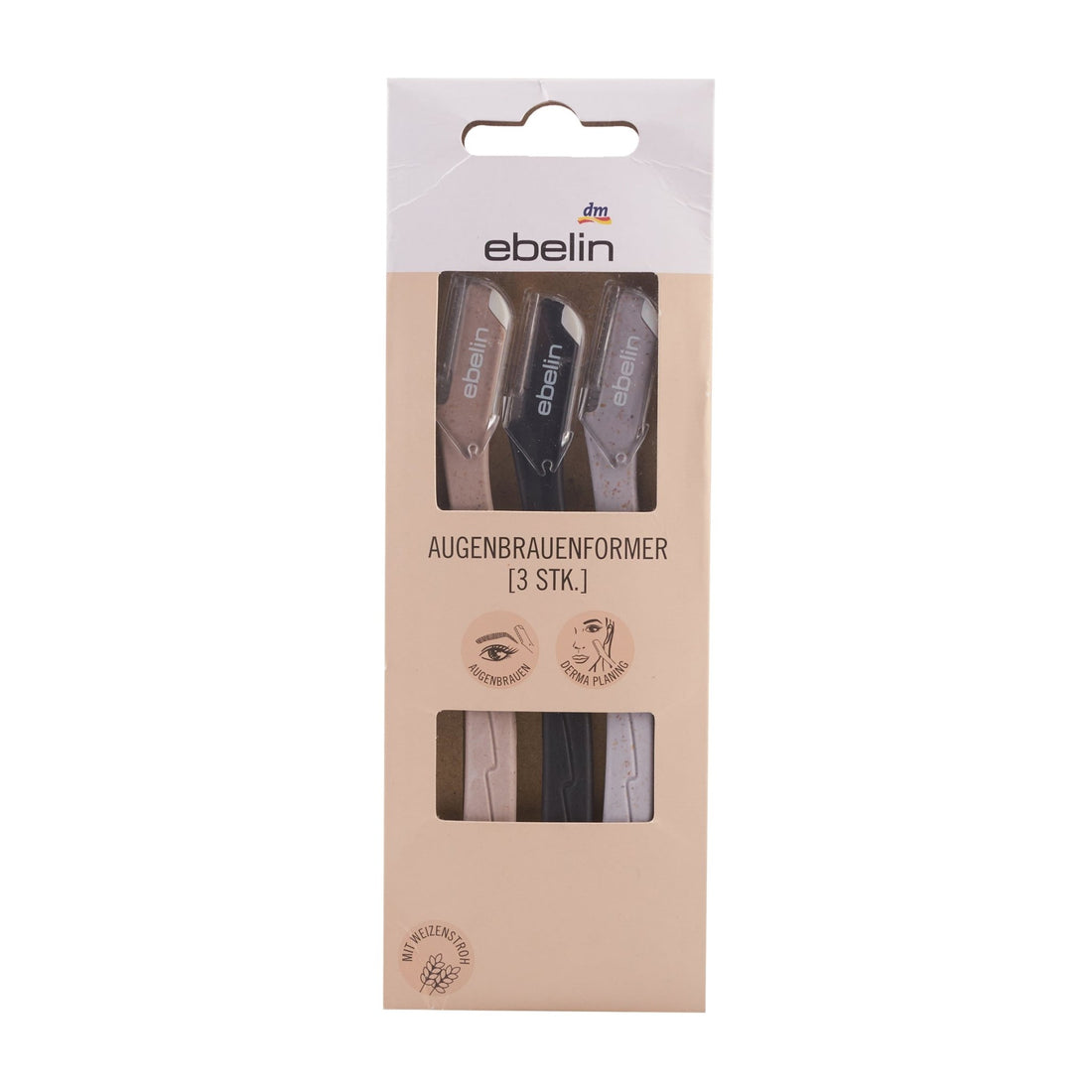 ebelin Eyebrow shapers 3 pieces