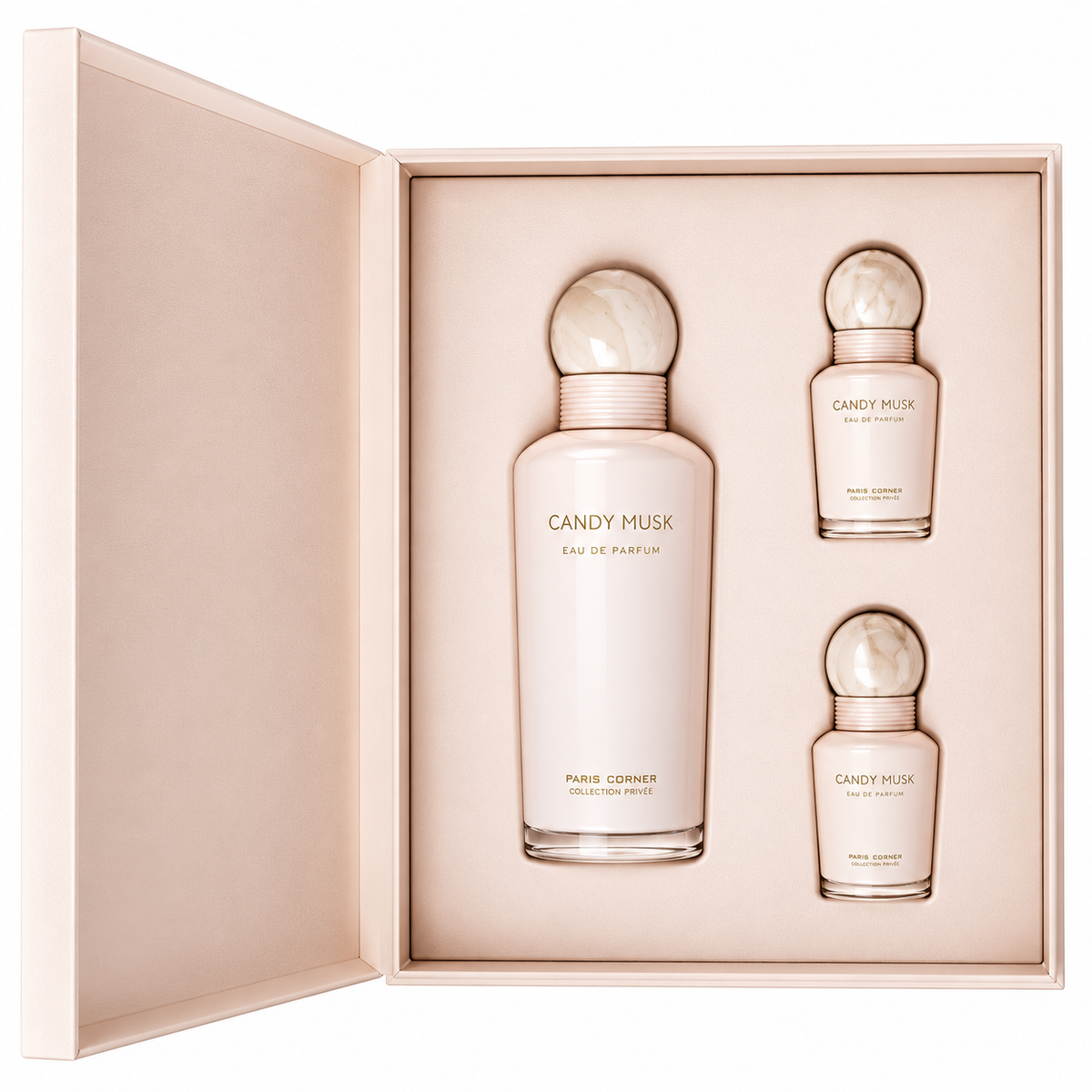 Candy Musk Gift Set (Edt 150ml - Edt 15ml - Perfume Oil 15ml)