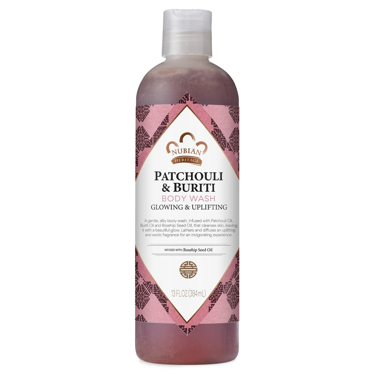 Nubian Heritage Body Wash, Patchouli & Buriti