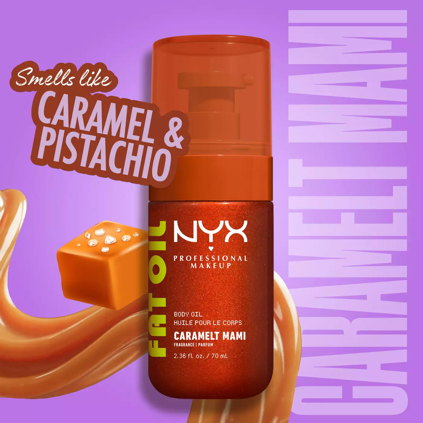 Nyx Fat Oil Body Oil Caramelt Mami