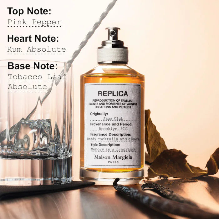 Maison Margiela
'REPLICA' Jazz Club Eau de Toilette with Tobacco Leaf & Rum