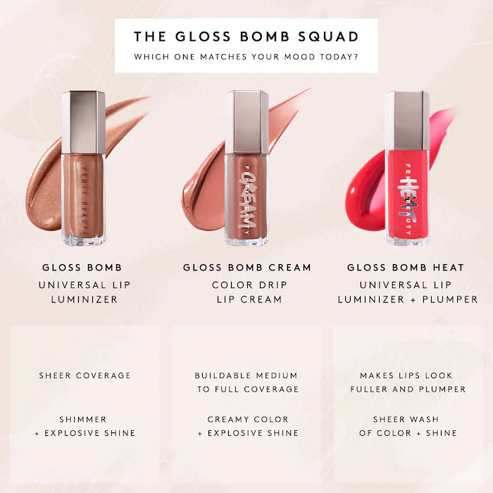 Fenty Beauty Gloss Bomb Heat Universal Lip Luminizer + Plumper (Hot Cherry)