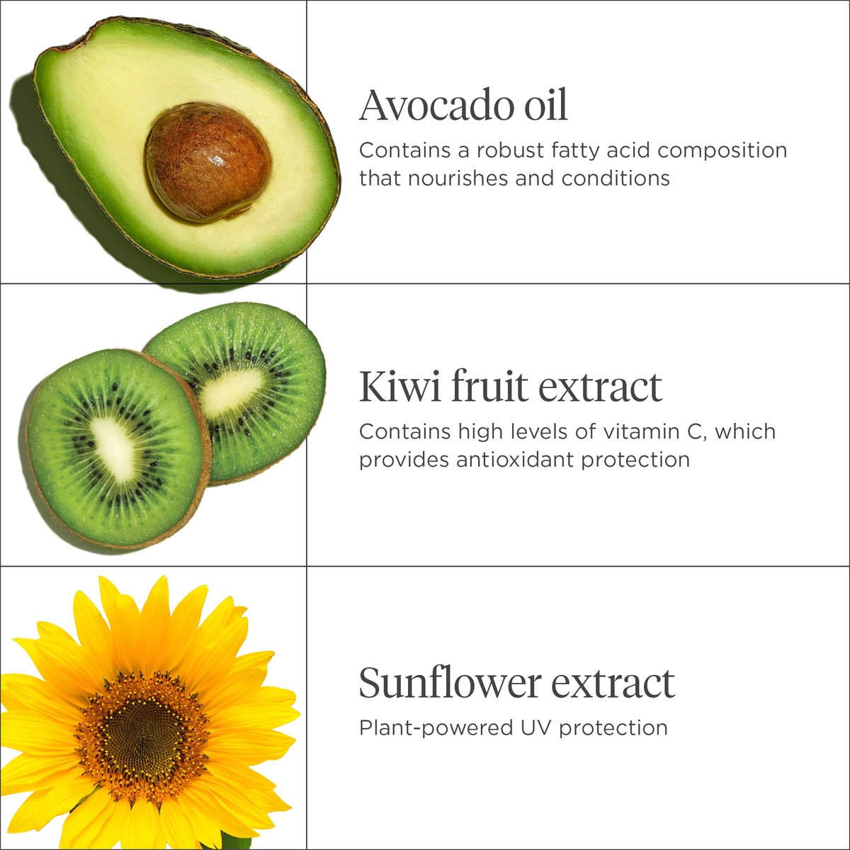 Briogeo Superfoods™
Avocado + Kiwi
Mega Moisture 3-in-1 Leave-in Spray 170 ml