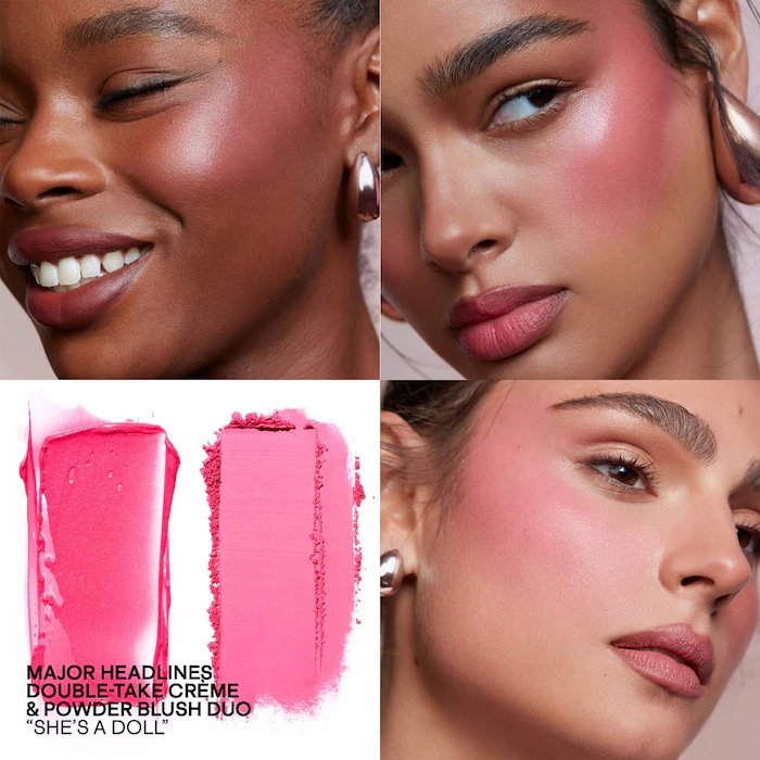 PATRICK TA Major Headlines Double-Take Crème &amp; Powder Blush Duo (she's a doll)