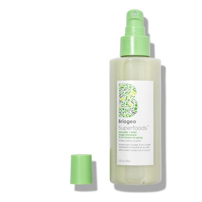 Briogeo Superfoods™
Avocado + Kiwi
Mega Moisture 3-in-1 Leave-in Spray 170 ml