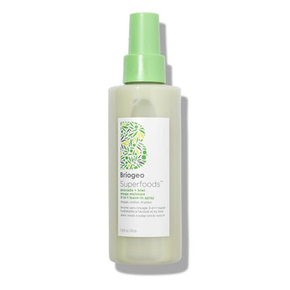 Briogeo Superfoods™
Avocado + Kiwi
Mega Moisture 3-in-1 Leave-in Spray 170 ml