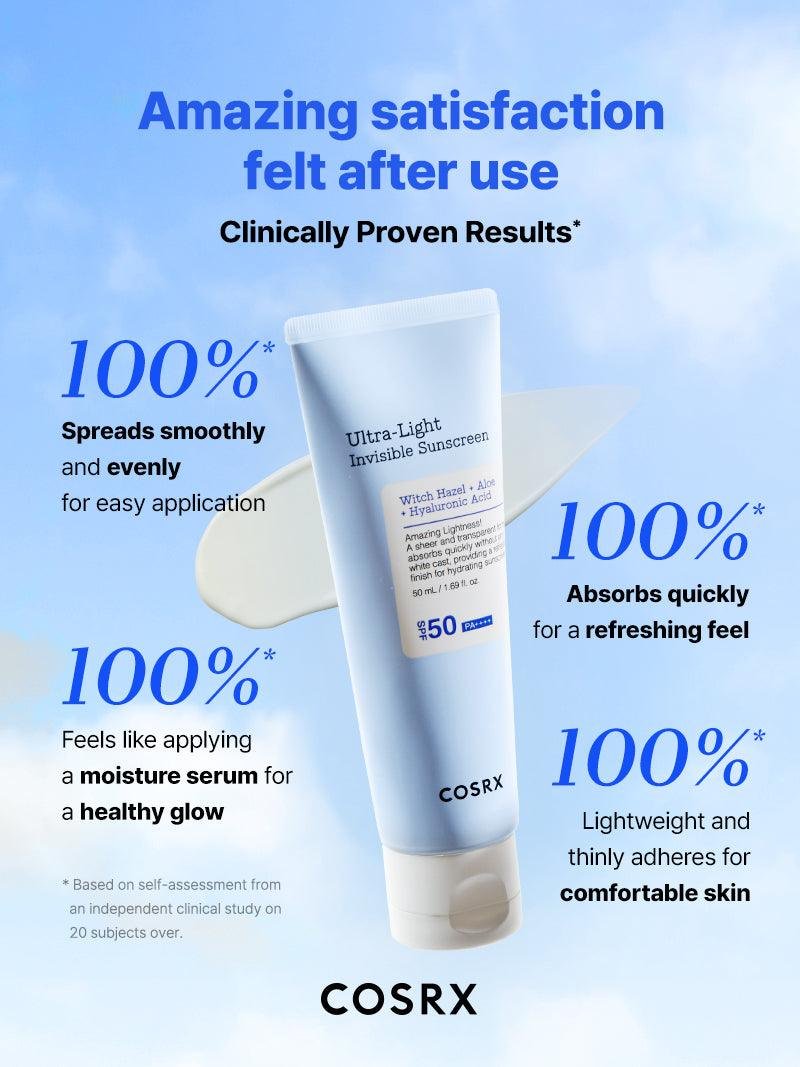 COSRX ULTRA LIGHT INVISIBLE Sunscreen 50ml