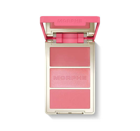 Morphe Cheek Thrills Multi-Finish Face Trio
