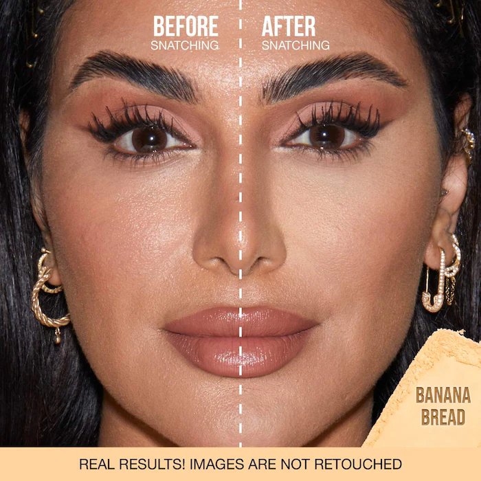 HUDA BEAUTY Easy Bake and Snatch Pressed Brightening and Setting Powder (Banana Bread)