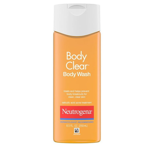 Neutrogena Body Clear Acne Body Wash, 2% Salicylic Acid 250 ml