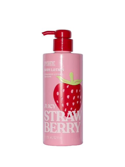 Pink Juicy Strawberry Body Lotion 355mL