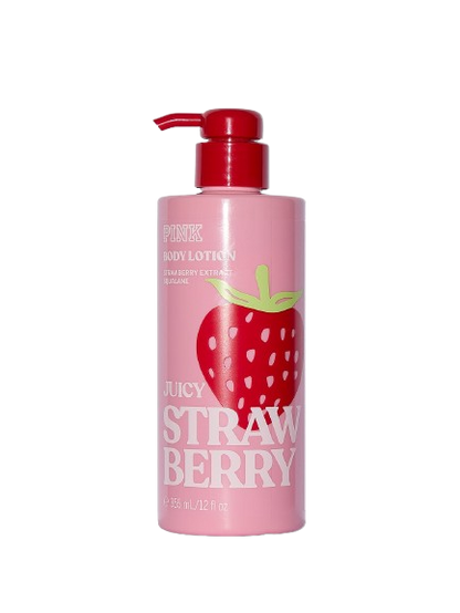 Pink Juicy Strawberry Body Lotion 355mL