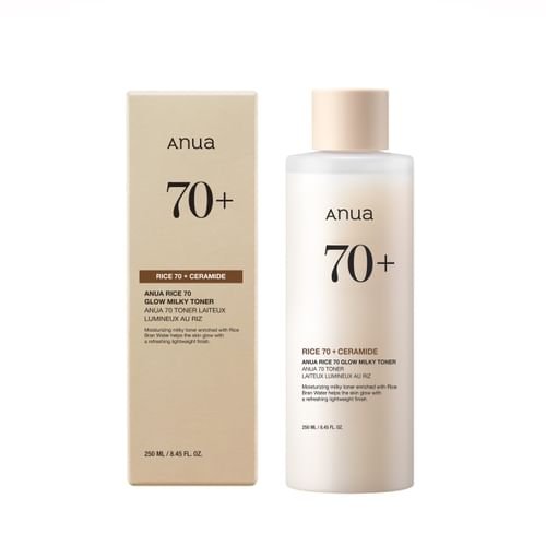 Anua - Rice 70 Glow Milky Toner 250 ml