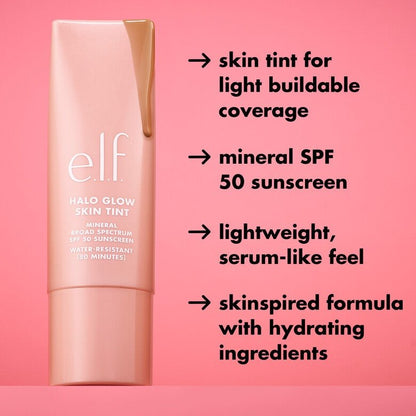 elf Halo Glow Skin Tint SPF 50 (2)