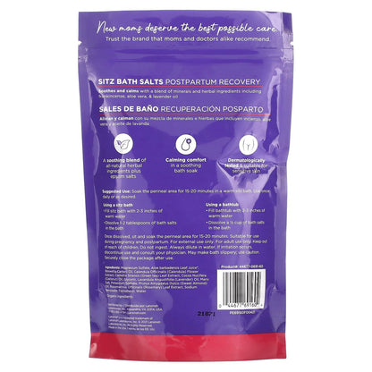 Lansinoh Sitz Bath Salts, Pospartum Recovery,  (283 g)