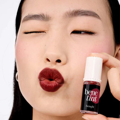 Benefit benetint Liquid Lip + Cheek Blush Stain Dark cherry
