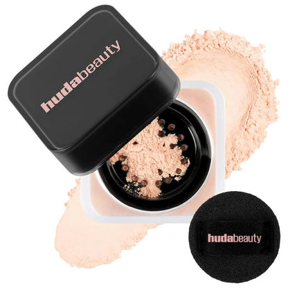 HUDA BEAUTY Mini Easy Bake Loose Baking &amp; Setting Powder (peach pie)