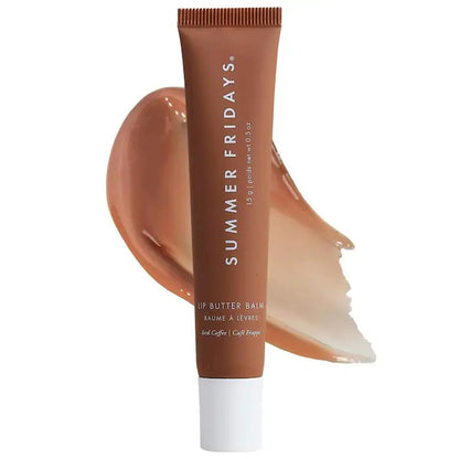 Summer Fridays
Lip Butter Balm for Hydration &amp; Shine (Iced coffee)