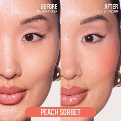HUDA BEAUTY Blush Filter Soft Glow Liquid Blush (Peach Sorbet)