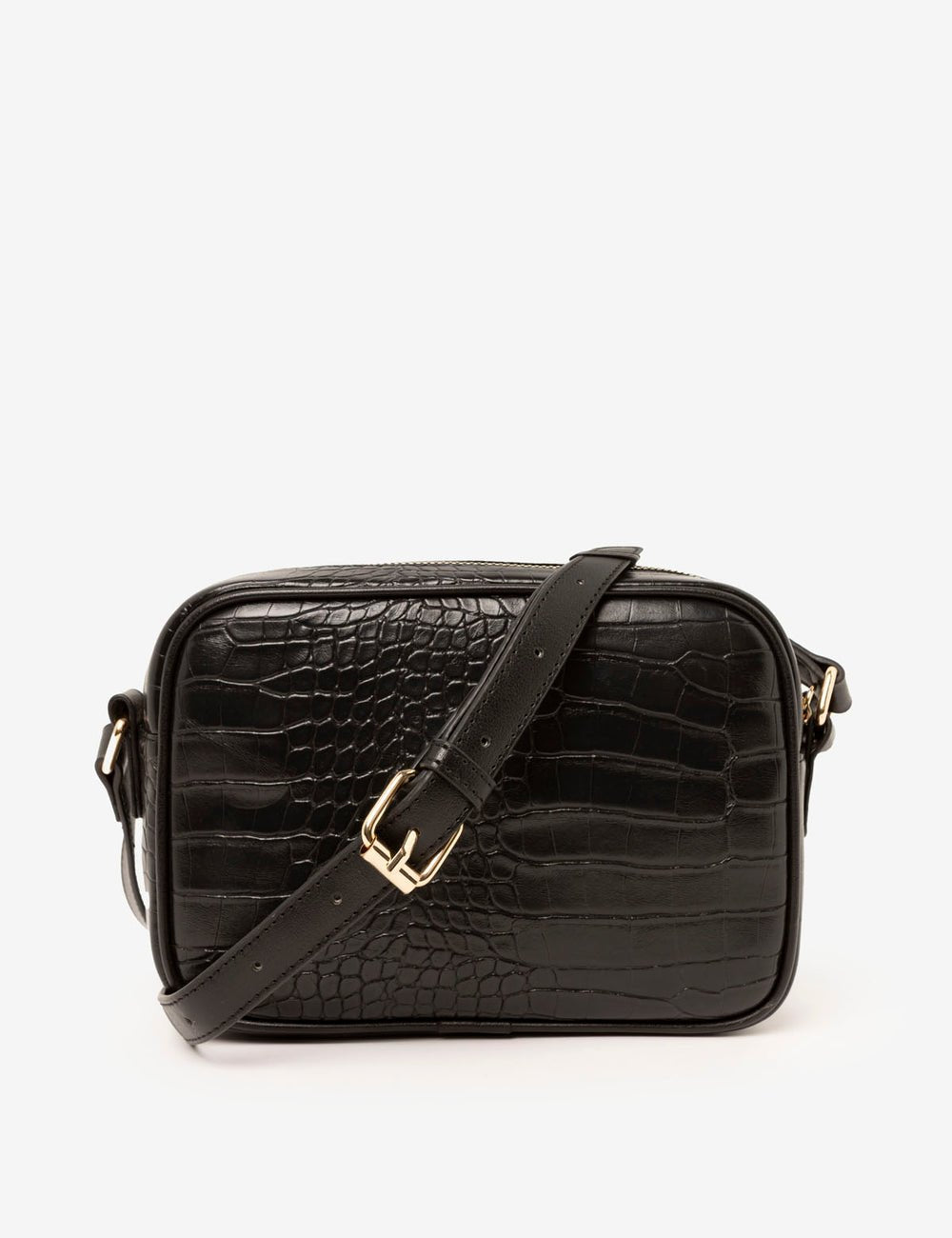 U.S. POLO CROCODILE EMBOSSED CROSSBODY BAG