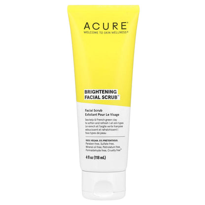 Acure Brightening Facial Scrub 118ml