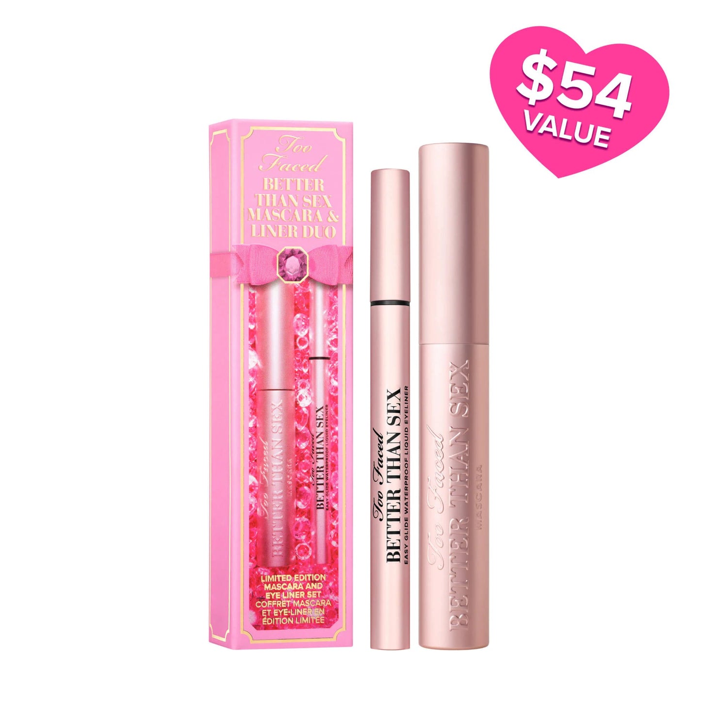 Too faced Better Than Sex Mascara &amp; Liner Set
