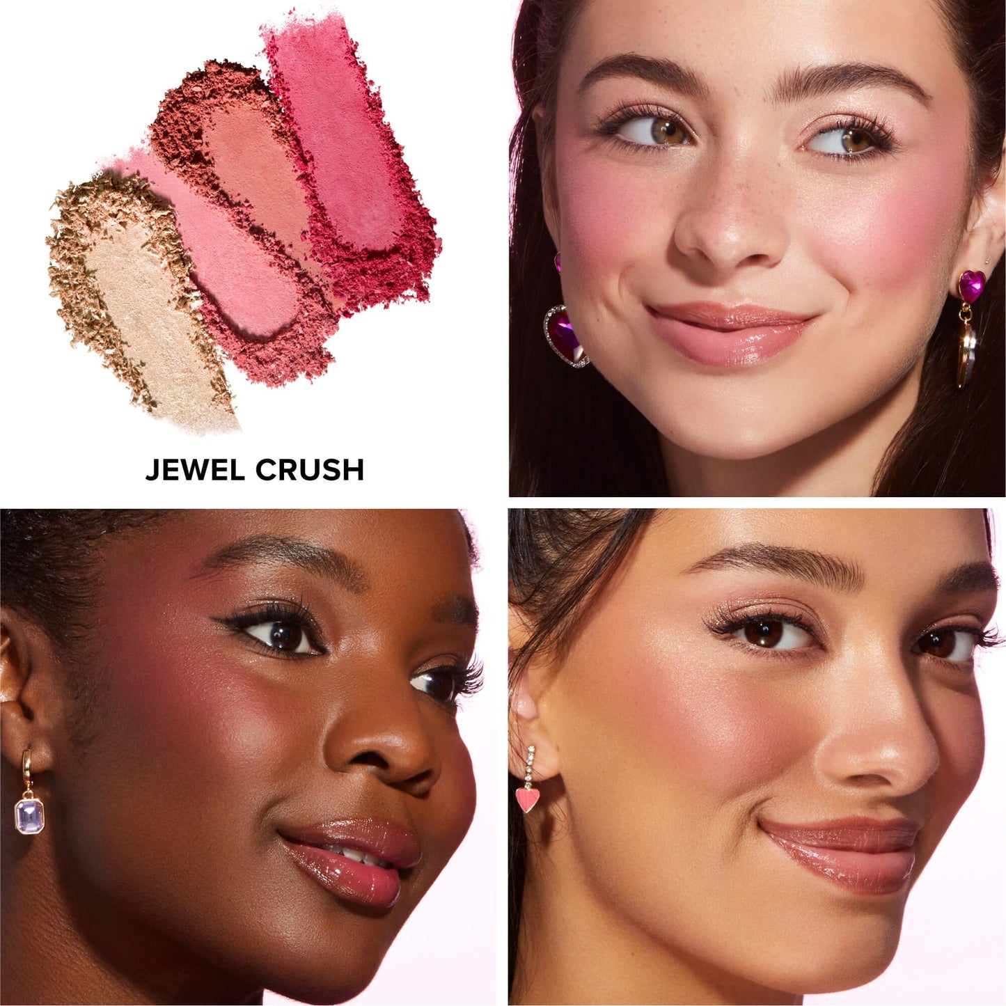 Too faced Jewel Crush Blush &amp; Highlighter Face Palette